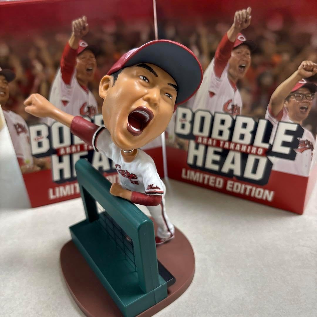 カープ新井貴浩選手首振り人形 カープ 新井監督 bobble head カープ新井貴浩選手首振り人形 広島東洋