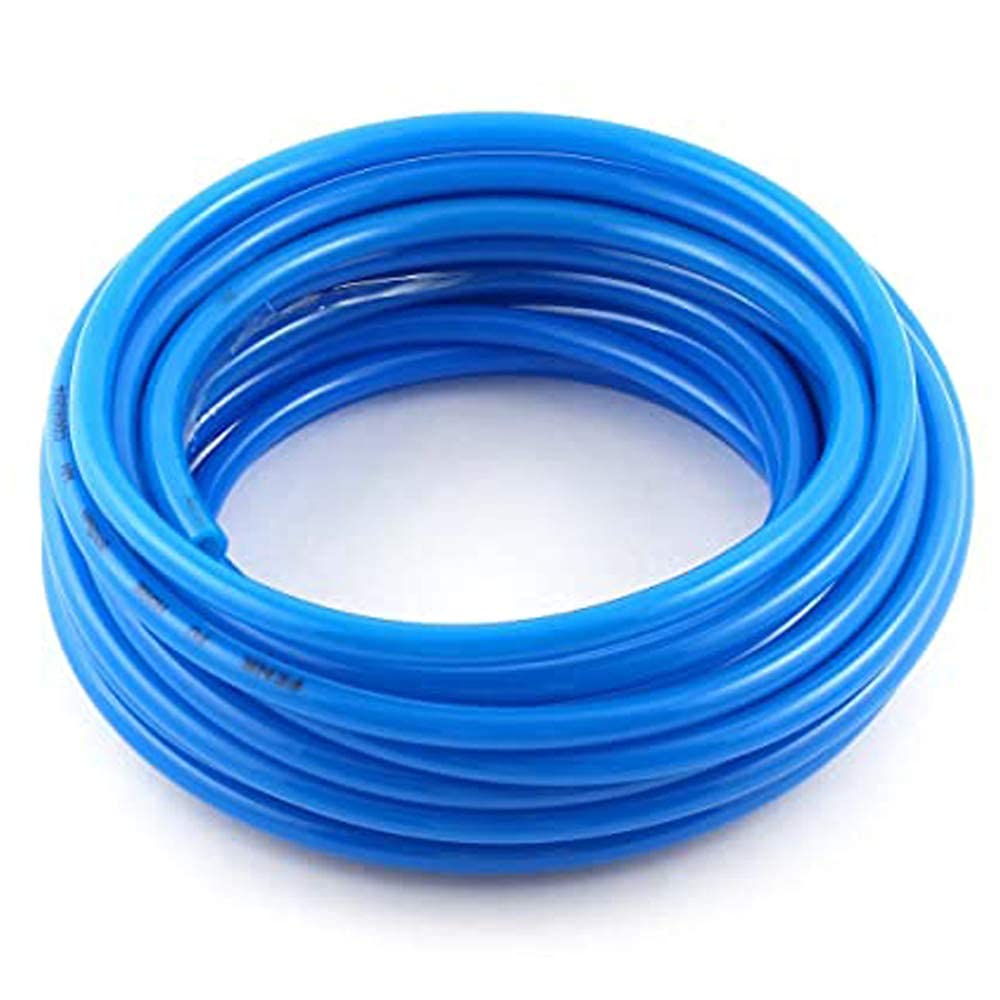 Supreme Control System Pneumatic 6mm OD x 4mm ID 5 Meter PU Pipe Flexible Air Tubing Hose Blue