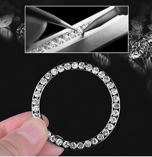 Miniatura 5 de Calcomanías de cristal para decorar autos brillantes para decoración de automóviles brillantes y brillantes para decoración de interiores (huella)