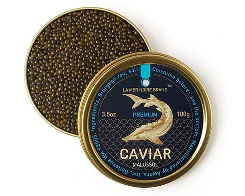 Caviar de esturión Premium Kaluga Fusion, 3,5 oz (100 g)
