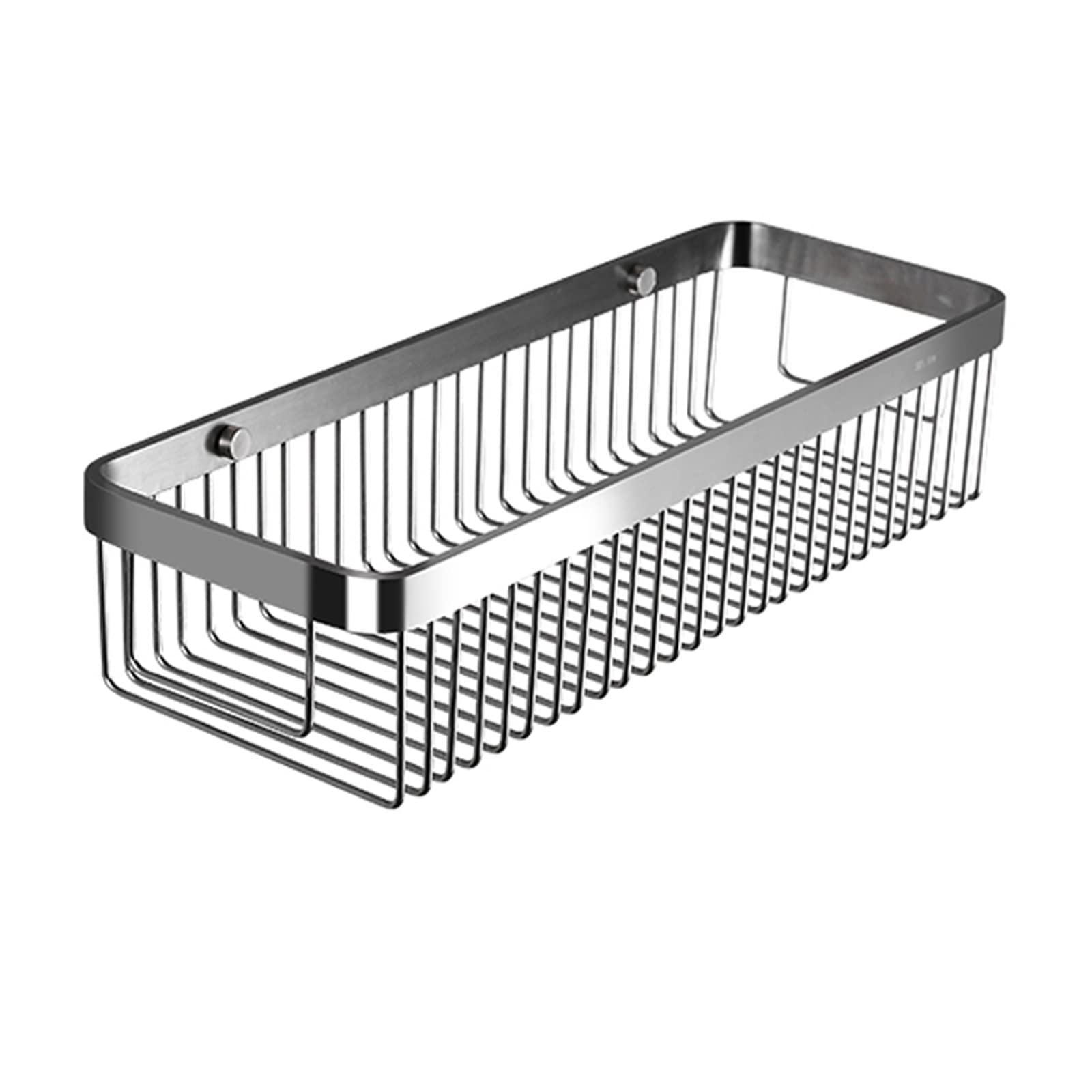 SDGBCXD bathroom shelves, 304 Stainless Steel Wall Mounted Bathroom Shelf Organizer, Durable Silver Shelves for Home & Organization