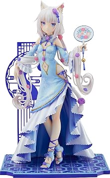 Good Smile Nekopara Vanilla Chinese Dress Ver. 17 Scale PVC Figure, Multicolor