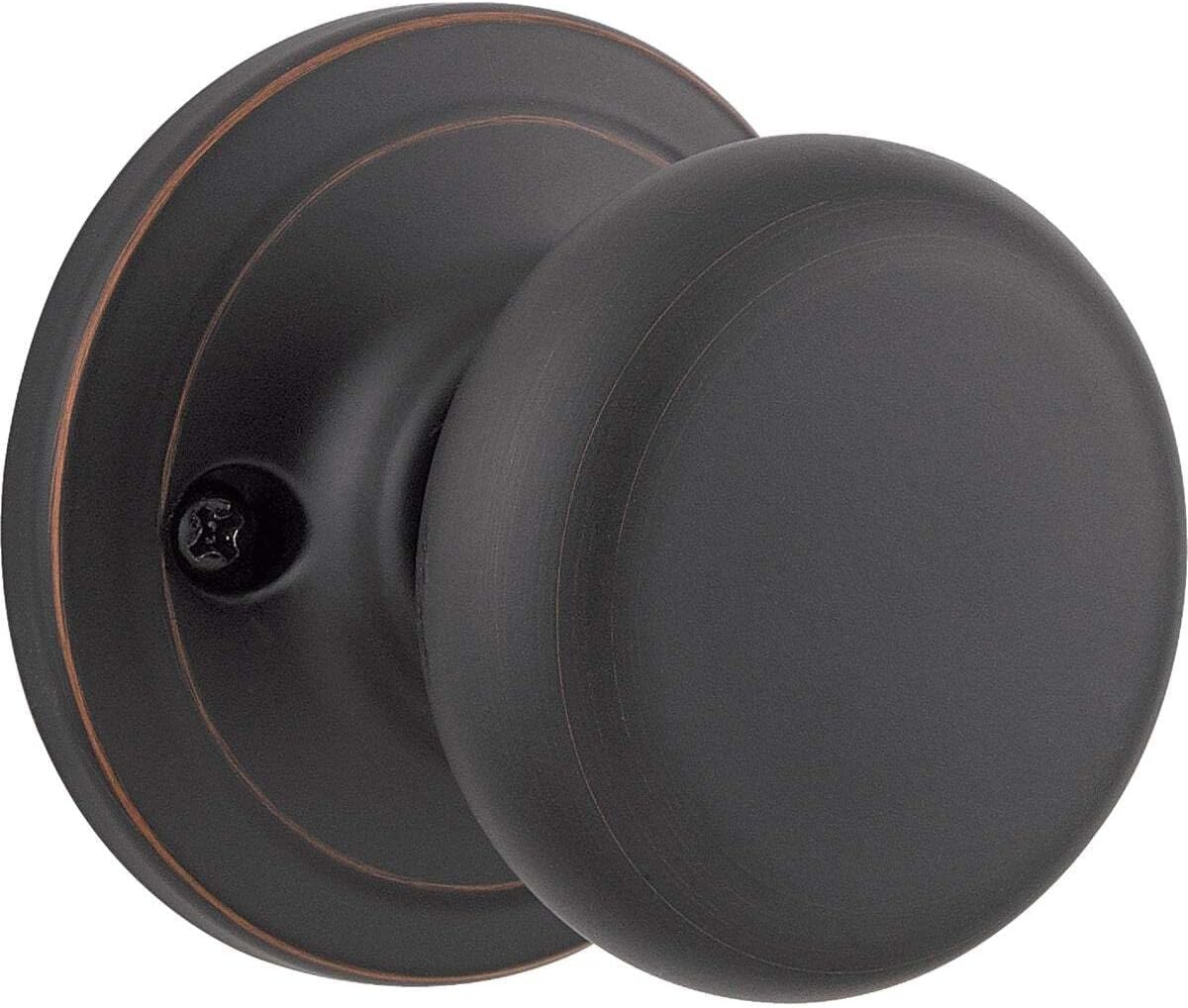 Kwikset Signature Series 97880-669 Venetian Bronze Surface Mounted Juno Half Dummy Trim Knob