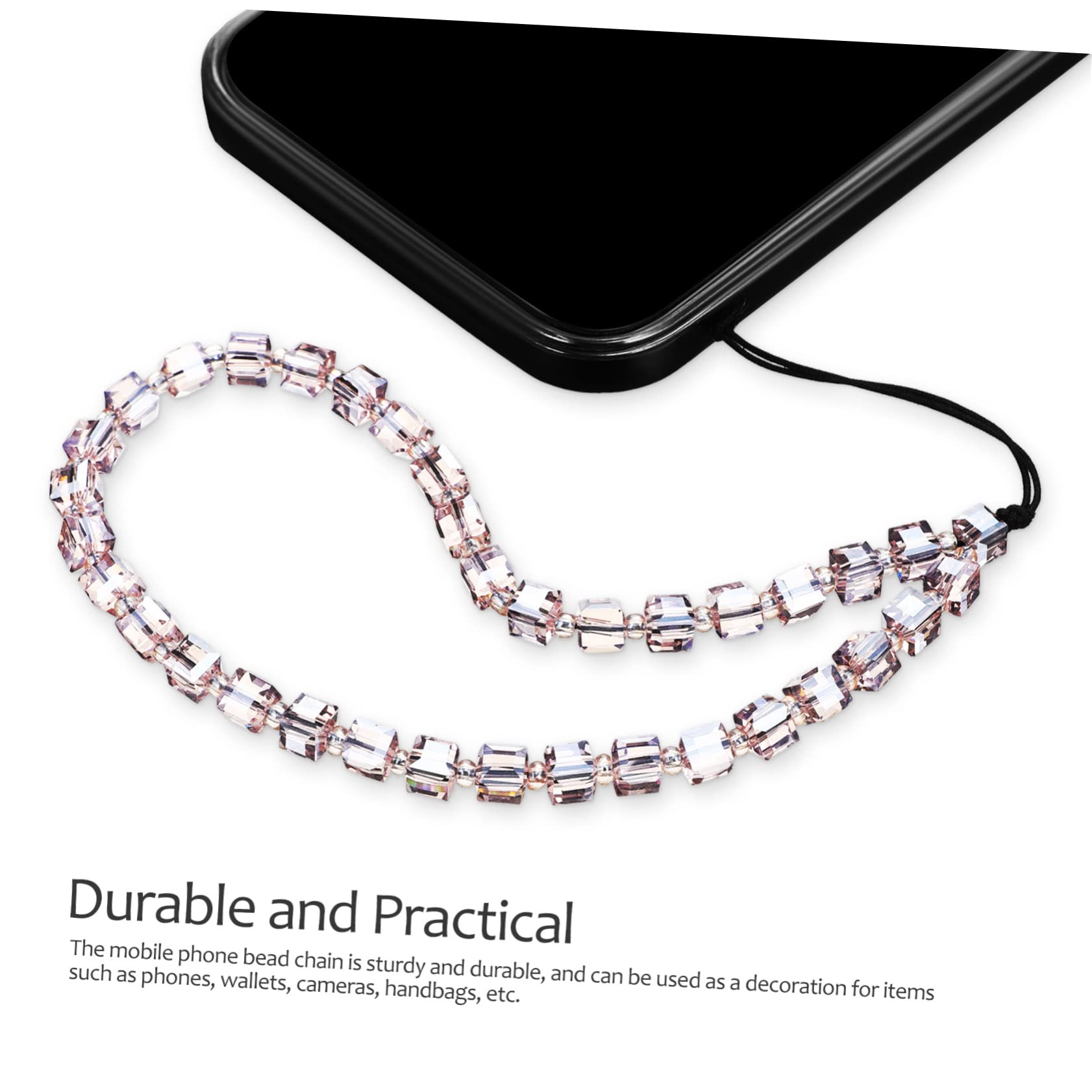 NUOBESTY Teléfono Móvil Cristal Y Evitar Pérdidas Y Decorar Accesorios Compatible Con Fundas De Teléfono