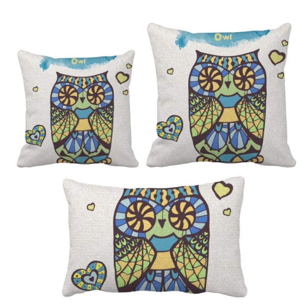 Coussin chouette idéal pour créer une ambiance cocooning dans la chambre