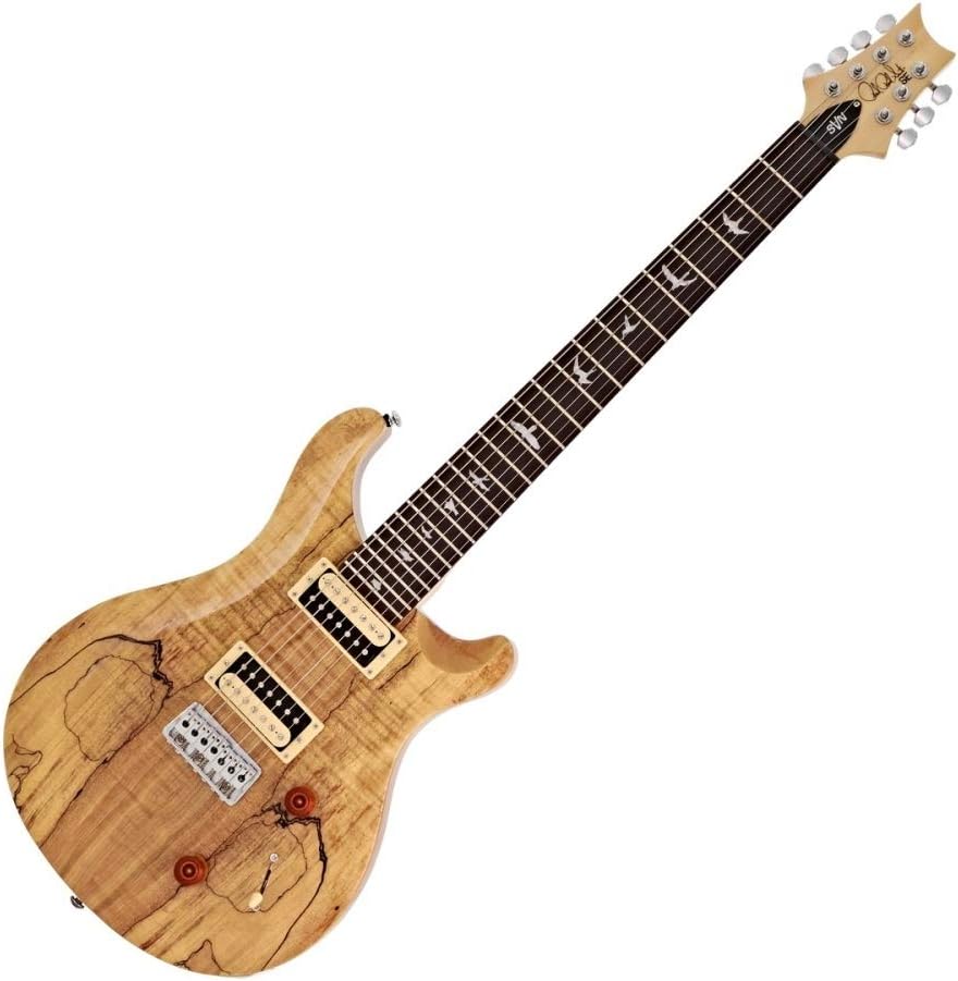 Paul Reed Smith 2018 SE Custom 24 Spalted Maple, Natural