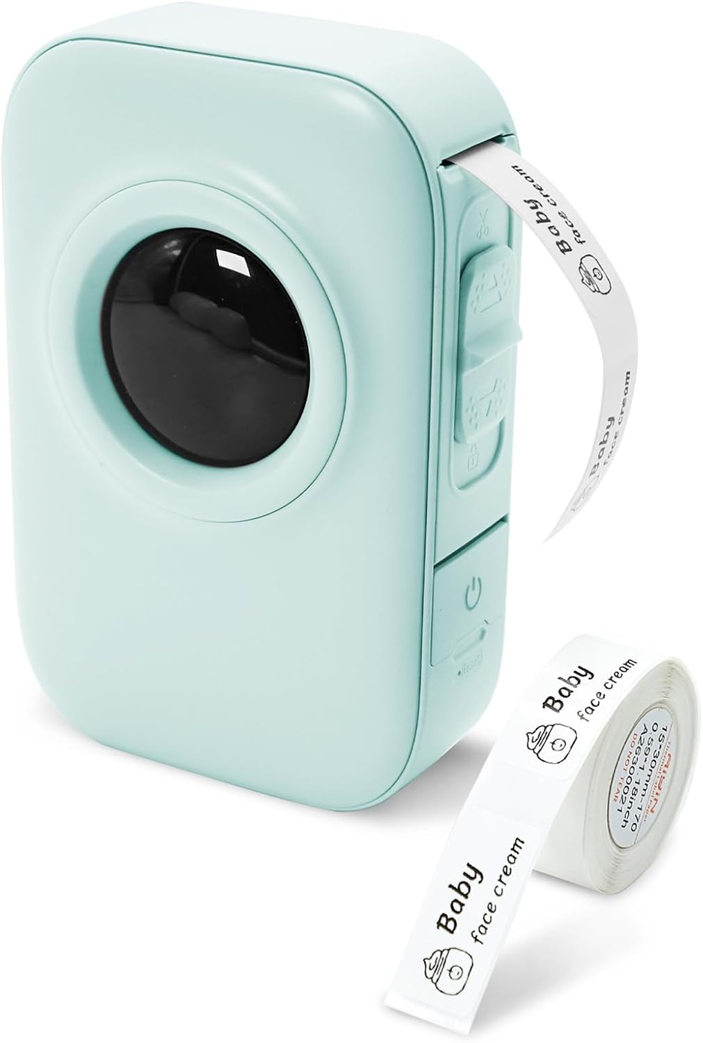 Irfora D30 PRO Label Printer Pocket Smartphone Label Maker BT Wireless Thermal Printing 203DPI Support 15mm Width Adhesive DIY Date Journal Study Sticker Compatible with Android iOS for Home Office