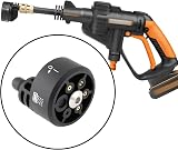 SG Store 2-Piece Pressure Washer Nozzle Compatible with WORX Hydroshot WG620e WG629e WG630e WG644 - 2