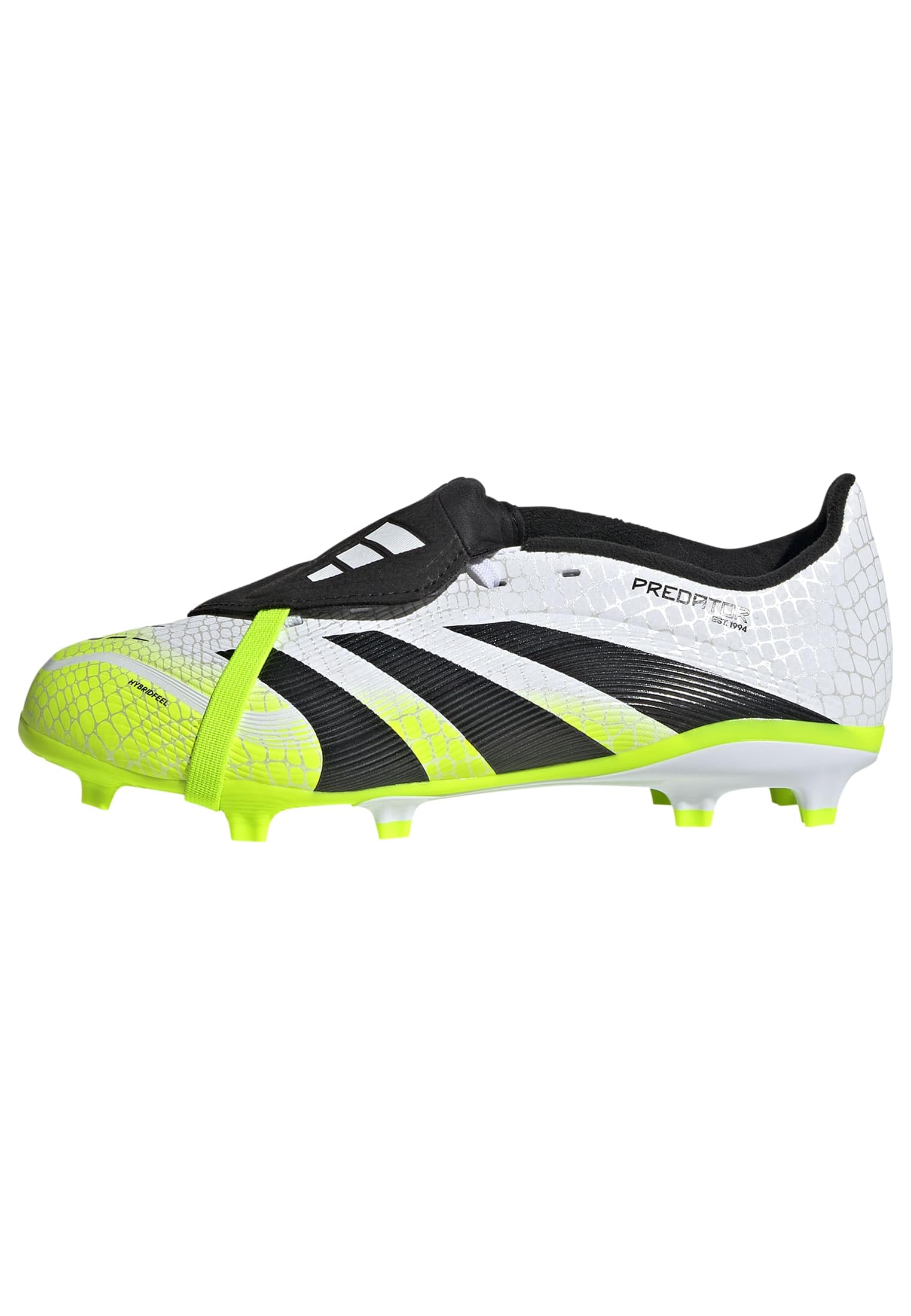 Adidas Boys White Predator League Fold-Over Tongue  Firm Ground Football Boots in Size C10, Sports Direct