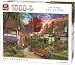 Produktbild King Puzzle Garten und Häuschen 68 x 49 cm Karton 1000 Teile