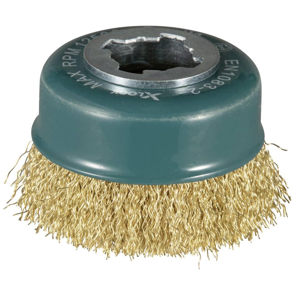 Makita Mehrfarbig/Meereswellen (Ocean Tides) D-73433 X-Lock Wire Cup Brush 75Mm Crimped