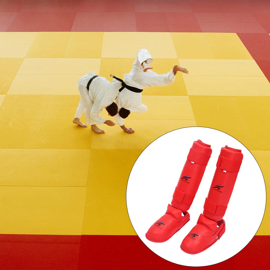 Perfeclan MMA Parastinchi Gear Leg Protezione del Piede Pad Karate Arti Marziali boxeo en Tailandia Thai per Bambini Attrezzatura di Supporto