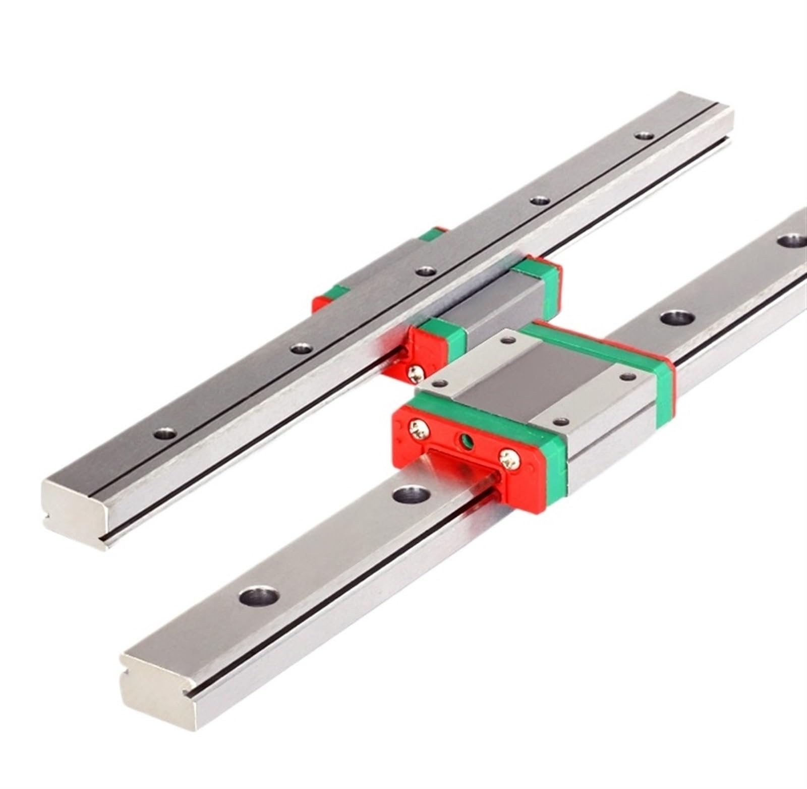 Linear Rail, Linear Sliding Gide 12mm Linear Guide MGN12 100 200 300 350 400 450 500 550 600mm Linear Rail+MGN12C for CNC Linear Rail(250mm)