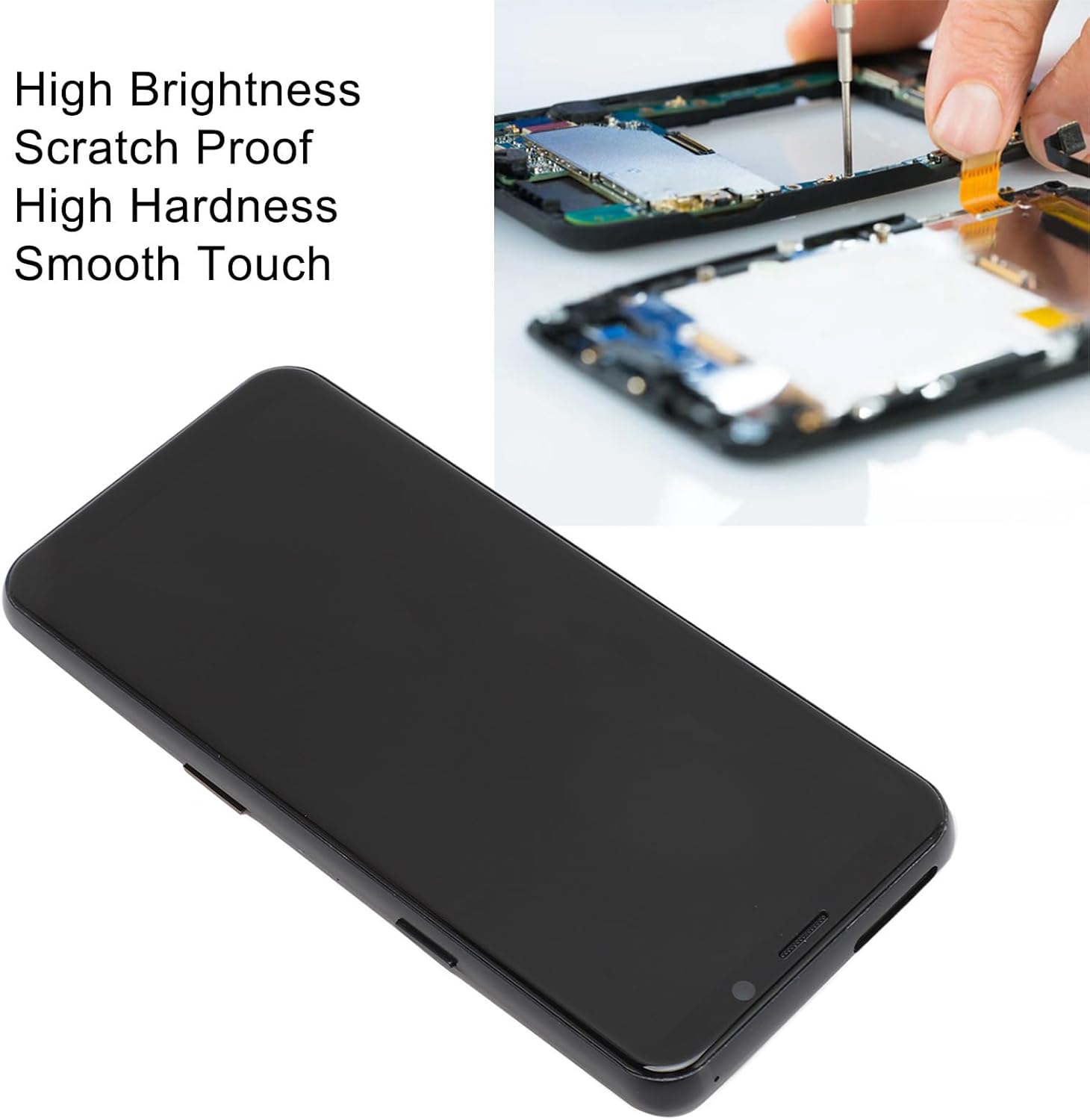 Screen Replacement for Galaxy S9 / S9+ Plus, AMOLED LCD Digitizer Screen Touch Assembly Replacement LCD Display, Complete Repair Tools Kit for Galaxy S9, S9 Plus (Galaxy S9)