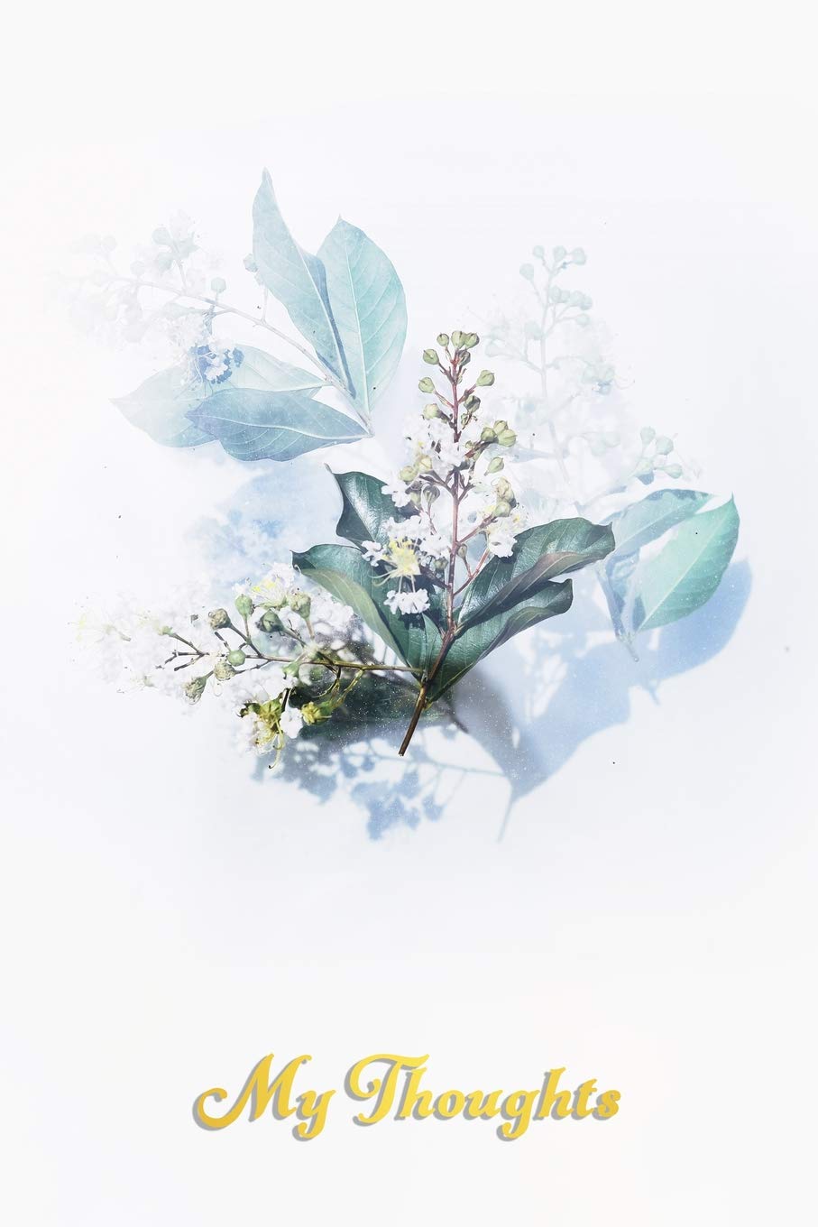 My Thoughts: A calming diary for Dementia and Alzheimers patients | Wide lined for elderly convenience