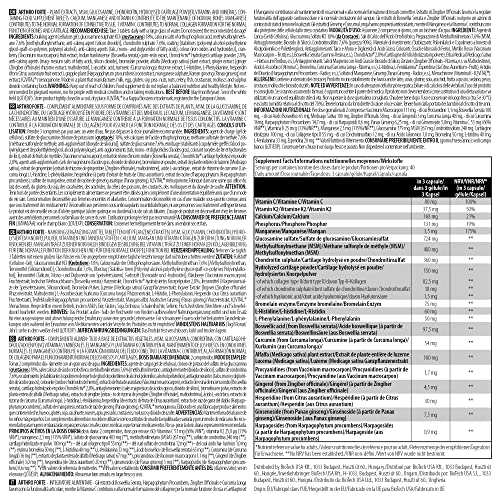 BioTechUSA Arthro Forte, Nahrungsergänzungsmitteltablette mit Pflanzenextrakten, MSM, Glukosamin, Chondroitin, MSM, hydrolysiertem Knorpelpulver und Vitamin C, 120 Tabletten