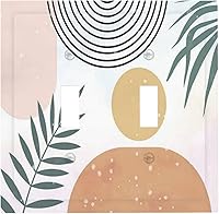 Vista 164 de Cubiertas de salida iridiscentes abstractas coloridas nubes dúplex de 1 cuadrilla, placa de cubierta de interruptor de luz arco iris, placas