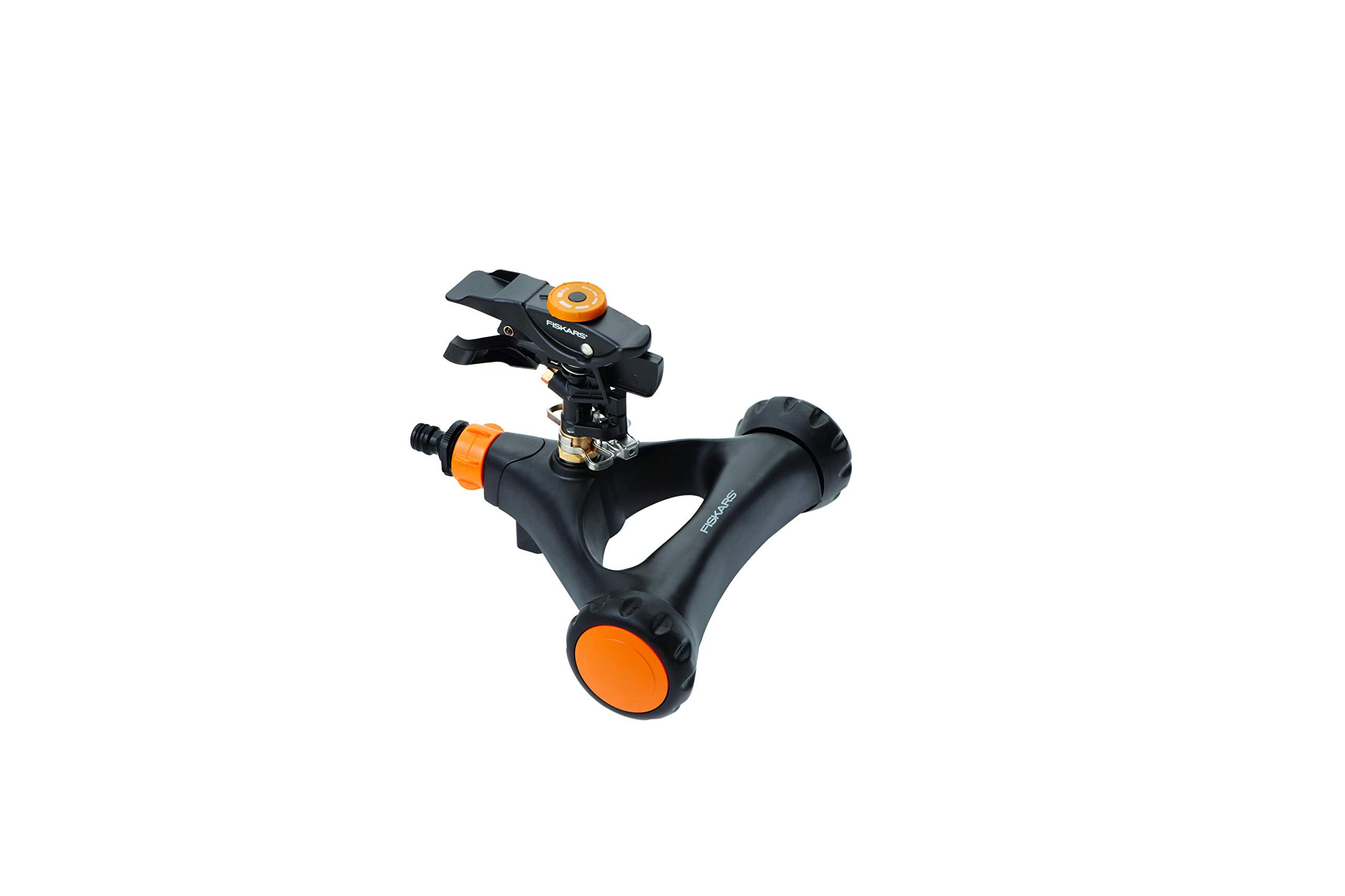 Fiskars Aspersosr de impulsos de metal con ruedas