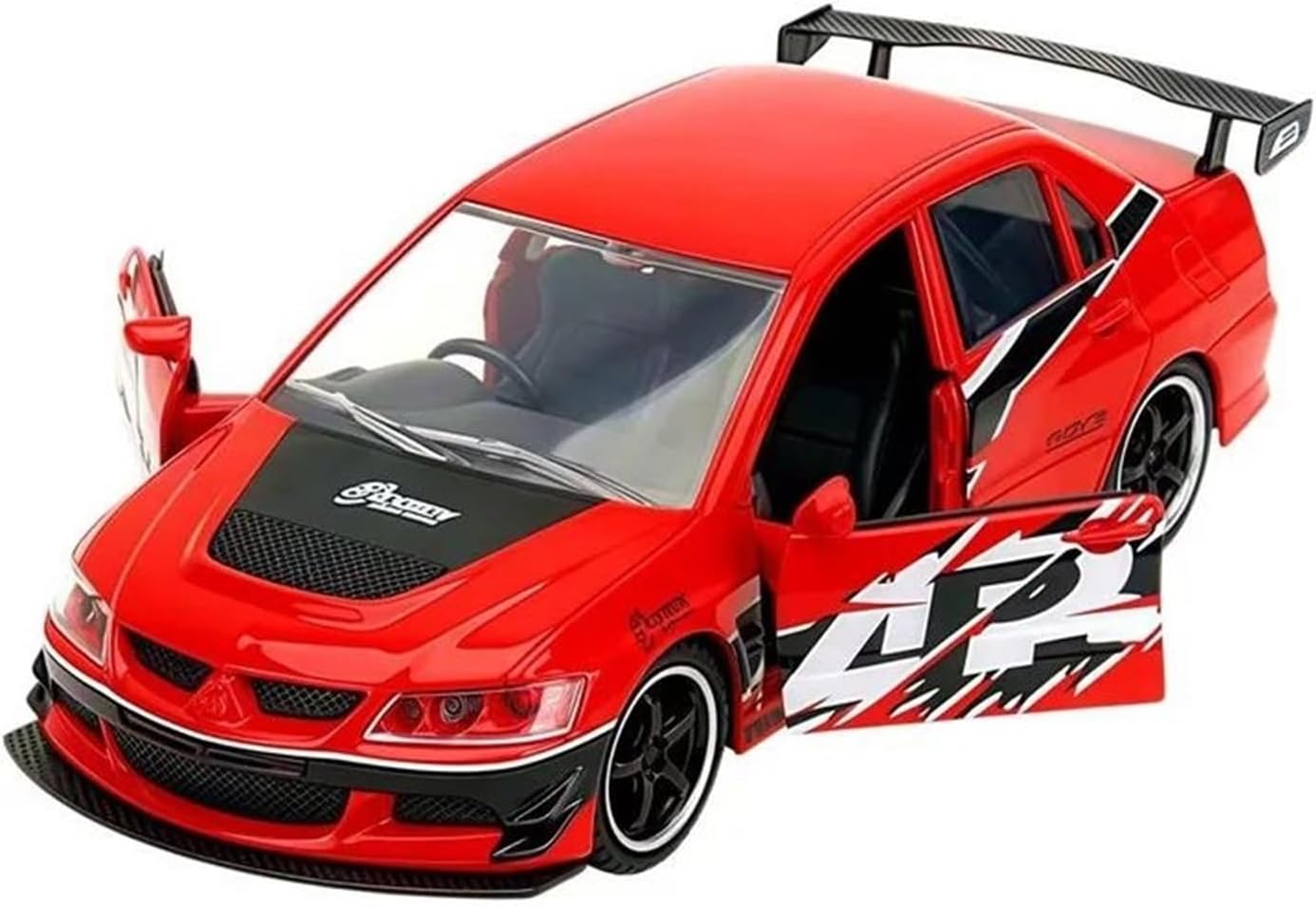 Simulation car Model 1:32 for Lancer Evolution IX Alloy Sport Car Model Diecast Metal Racing Vehicle Collectible Souvenir Suitable for Display