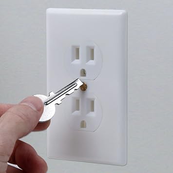 Hidden Wall Outlet Safe