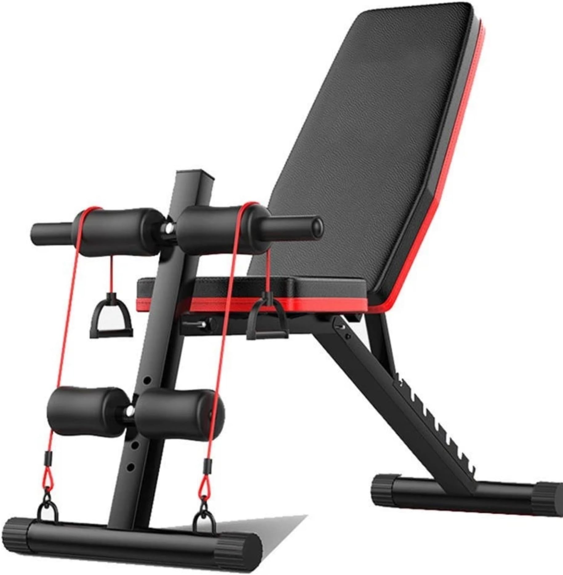 Weight Bench, 600LB Adjustable Foldable Strength Training Bench – Heavy Duty Utility Incline Decline Workout Bench for Full Body Home Gym Fitness