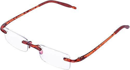 Miniatura 10 de Lentes de lectura para computadora de lectura ligeros sin montura para filtrar la luz azul para hombres y mujeres