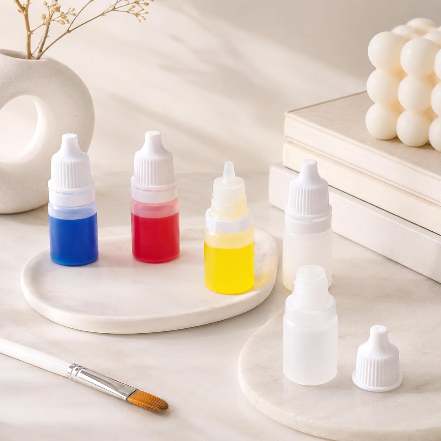 10Pcs 5ml Travel Dropper Bottles with Fine Tip for Oil