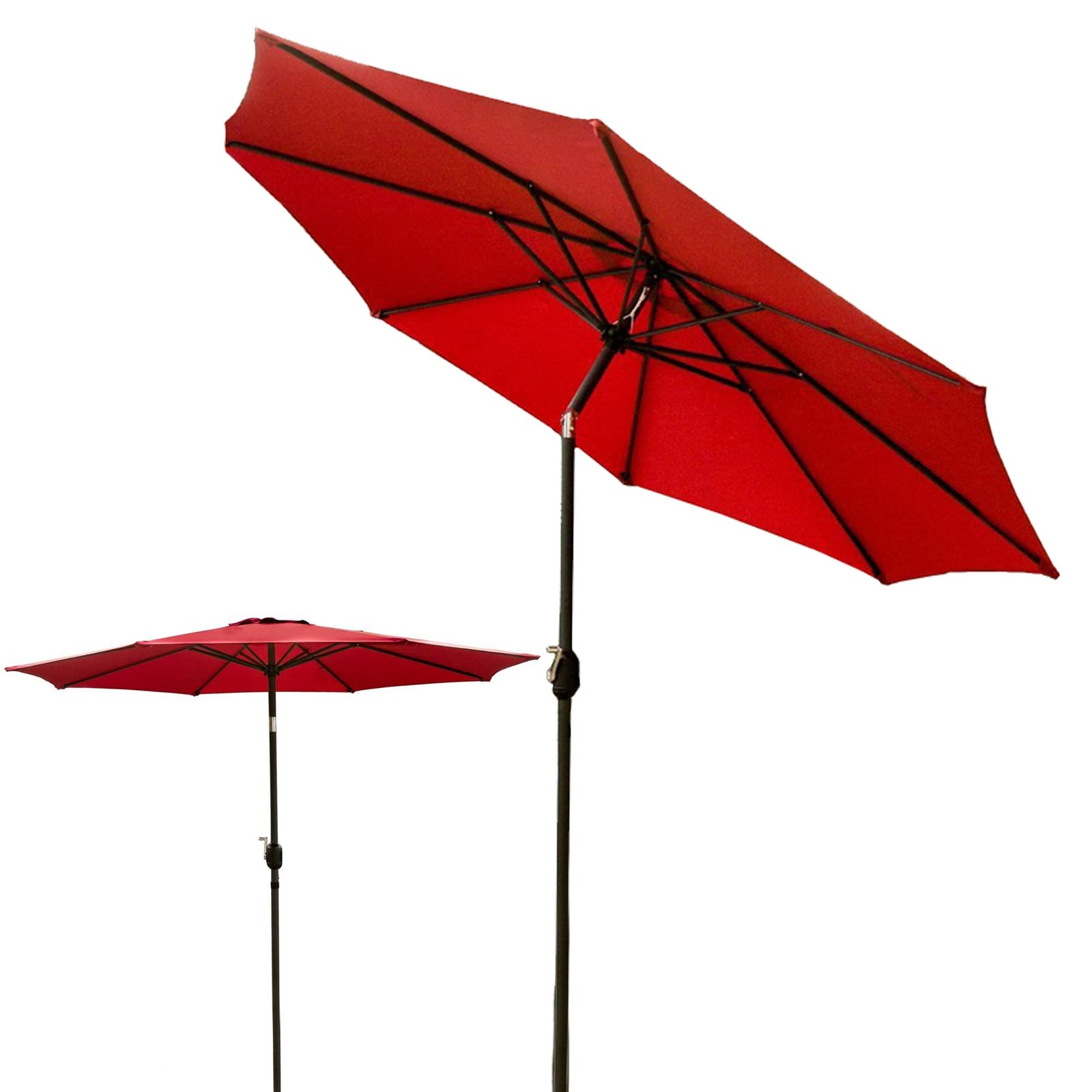 WDSOPK Parasol, Umbrellas Sunscreen, Sturdy Outdoor Table Umbrella, Sunshade Shelter Canopy, With Tilt Function, For Garden Patio Yard Beach Pool Parasol, Sun Shade Protection