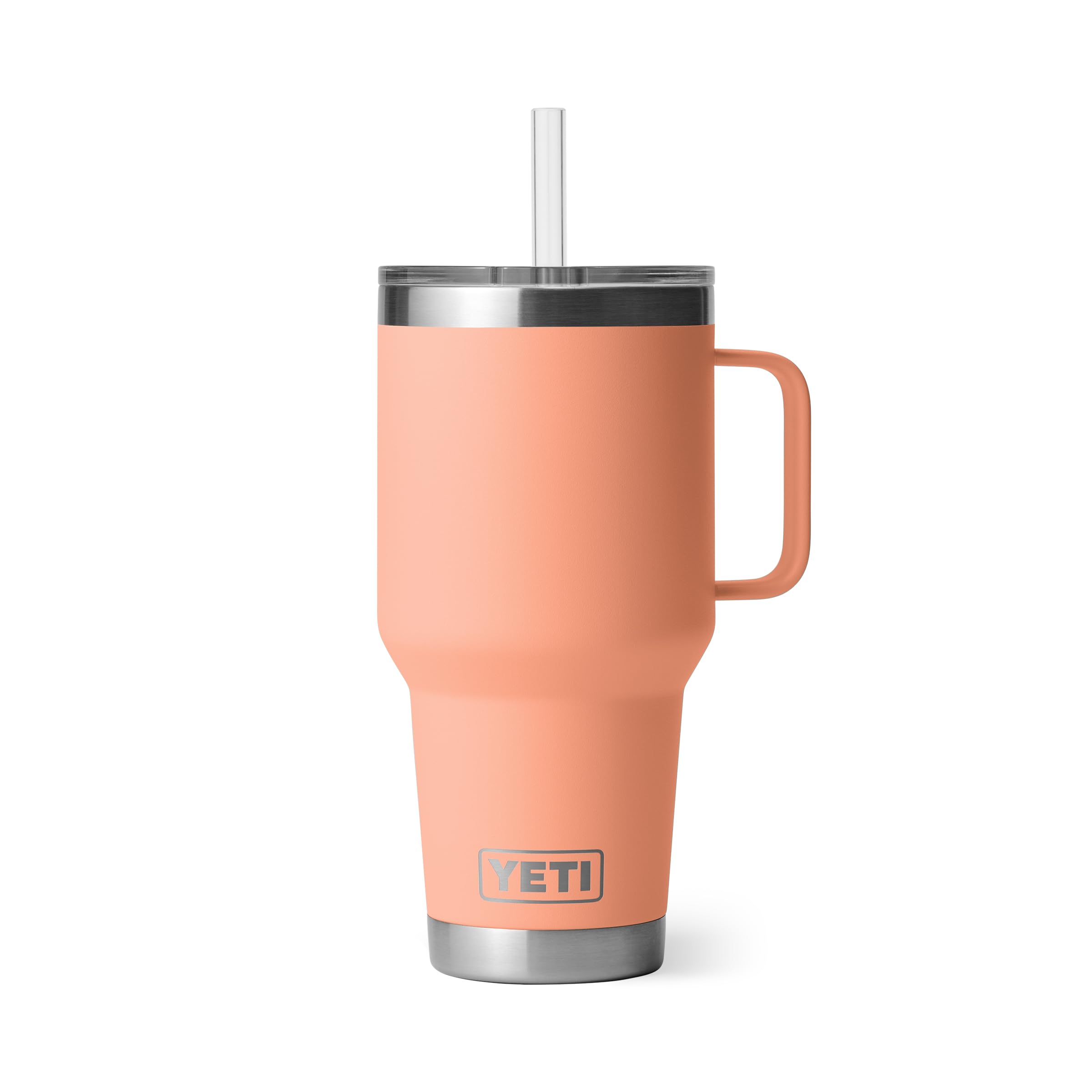 YETI Rambler 35 oz Straw Mug, Lowcountry Peach
