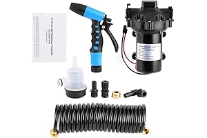 Marine Washdown Kit: 12V 5.0 GPM Washdown Pump for RV Boat