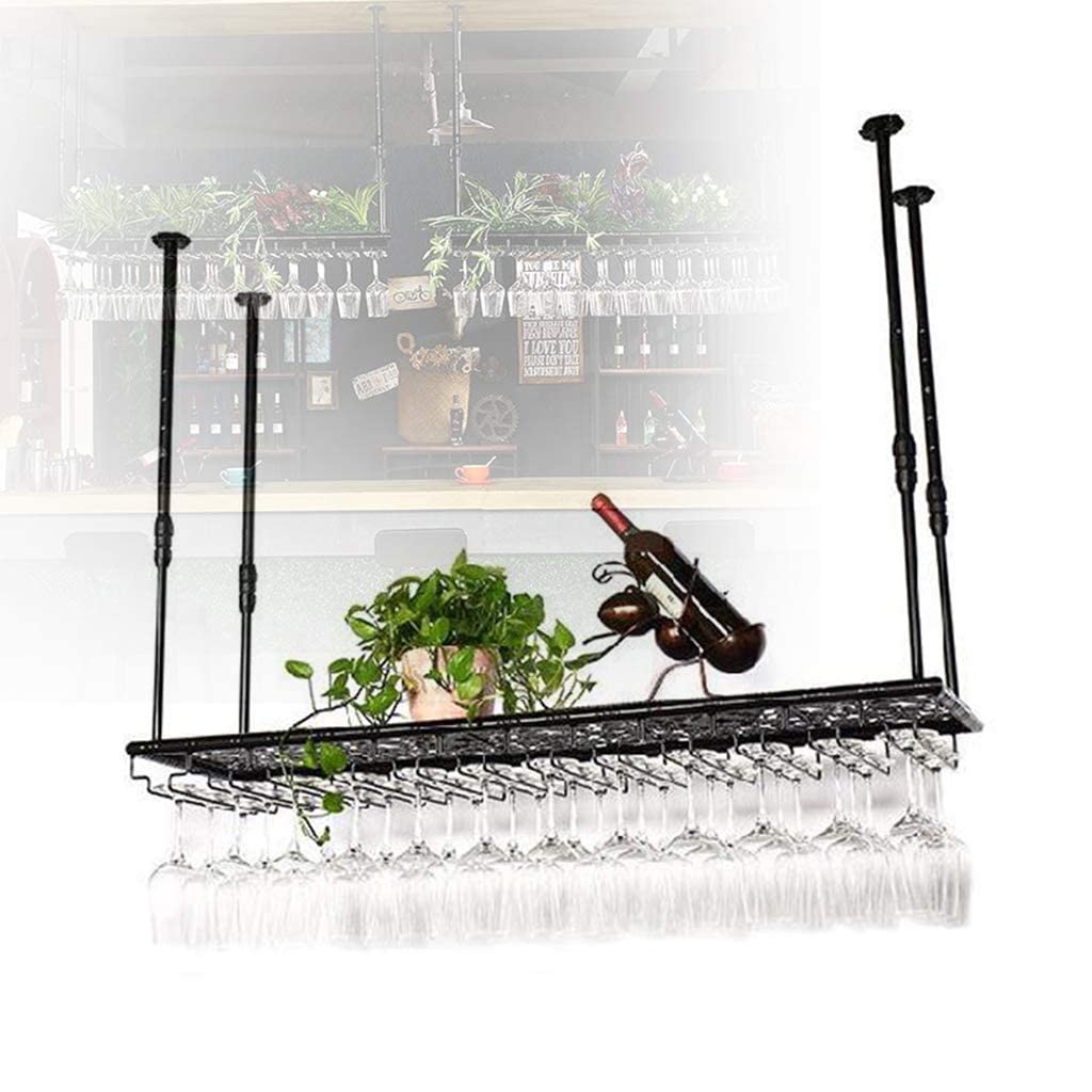 Porte-bouteilles de vin mural bistrot support bouteilles horizontal pour bar