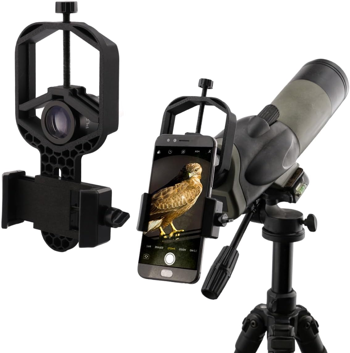 Smartphone Adapter for Spotting Scope and Telescope Photography