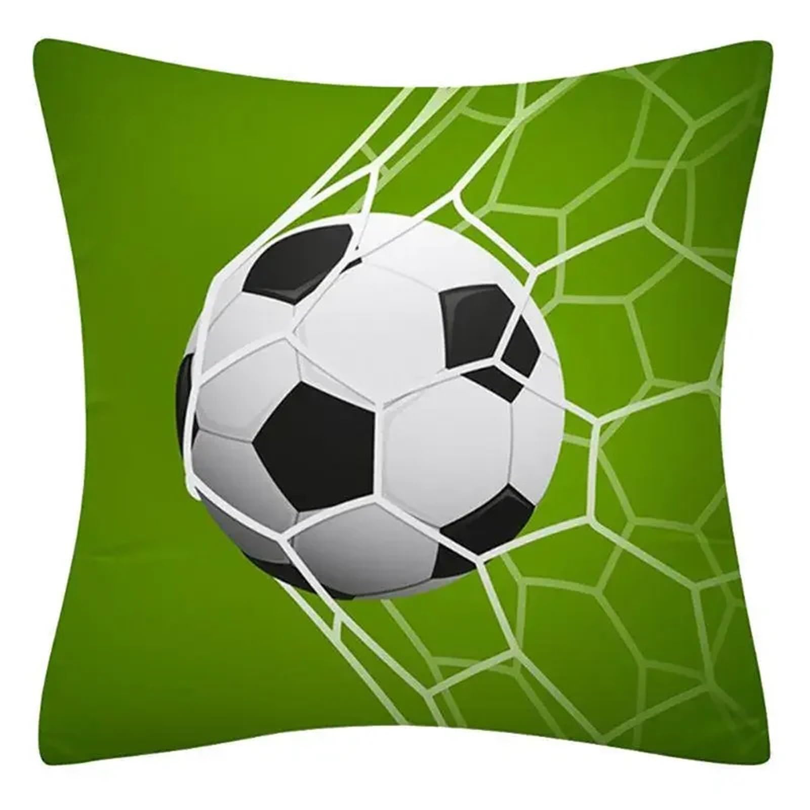 SNGUOQ Football Pillow Decoration Square Cushion For Sofas And Bedrooms(Color6,60x60cm)