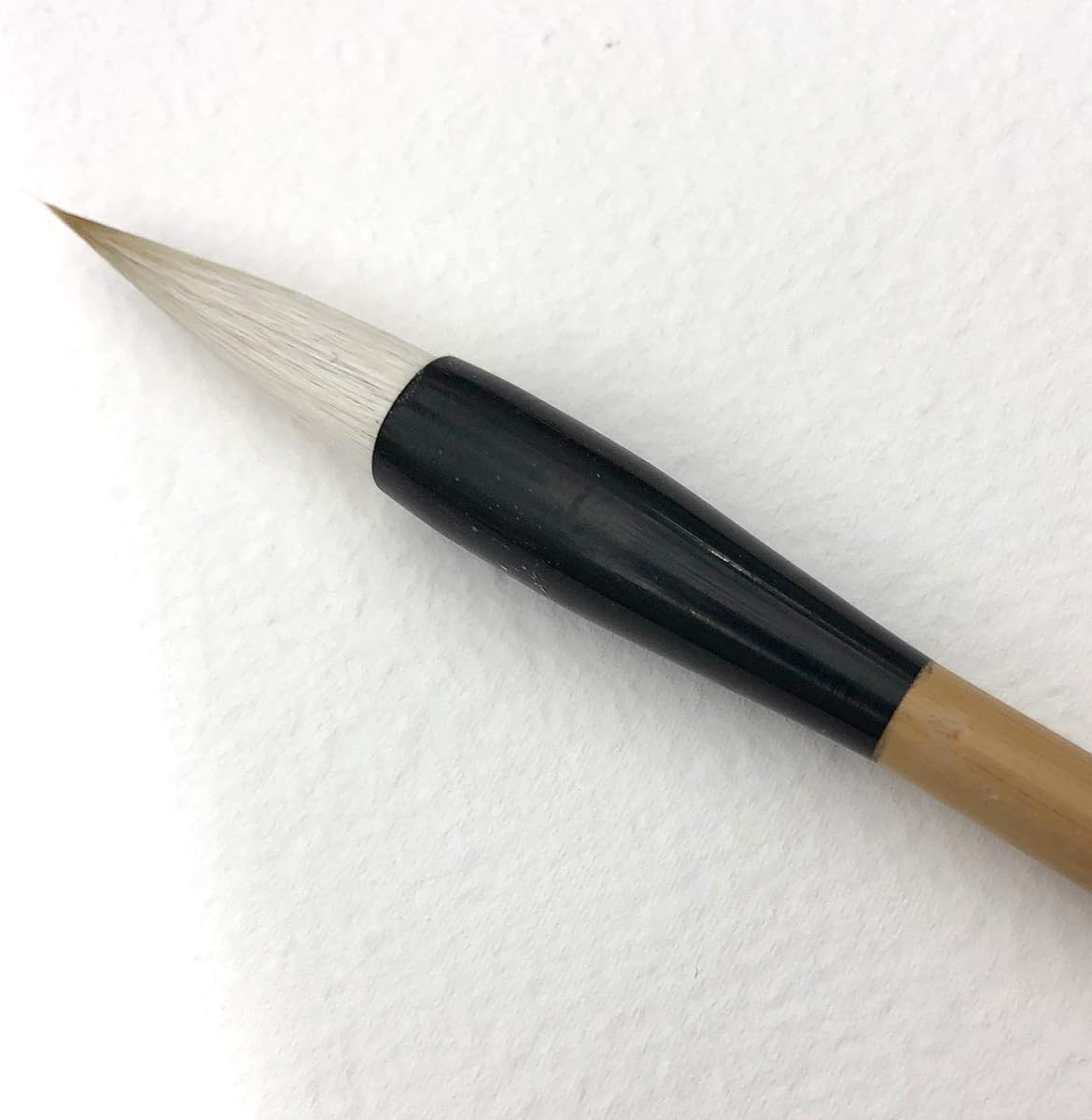 Handmade Calligraphy Brush – Multicolor Watercolor Brush with Mixed Natural Hair – 26 cm Length | 35 mm Hair Length