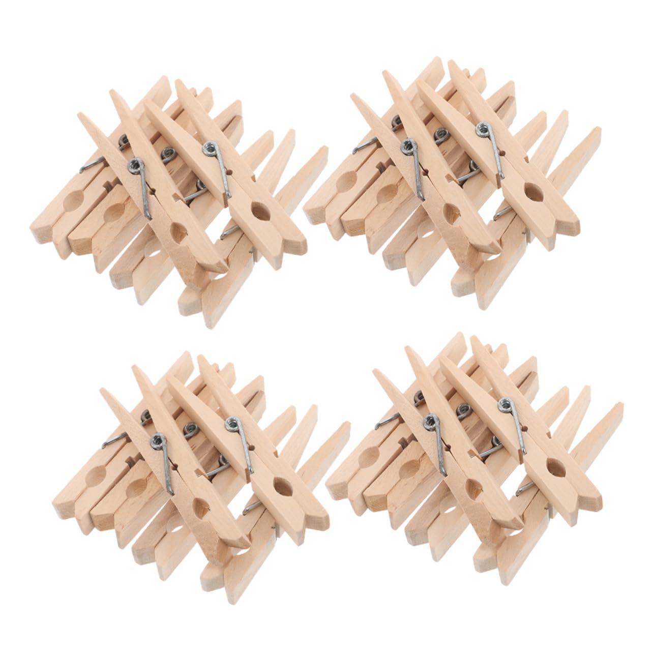 TOPBATHY Mollette per Bucato in Legno 150 Pz Multifunzionali per Stendere Indumenti Sottili, Sock Clips Resistenti e Leggere per Casa e Artigianato