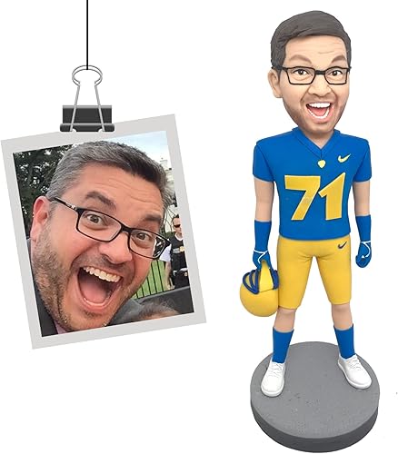 Miniatura 45 de Figuras personalizadas de golfista Bobblehead, regalo para hombre, regalos personalizados para el día de San Valentín de fotos Golfer