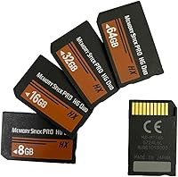 Vista 4 de Memory Stick PRO-HG Duo 32GB (MS-HX32A) para tarjeta de memoria de cámara PSP1000 2000 3000