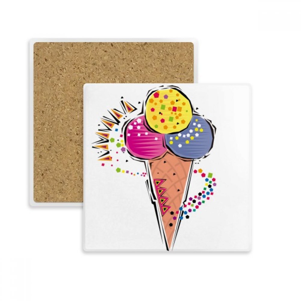 Idée cadeau dessous de verre absorbant en pierre avec motif rigolo