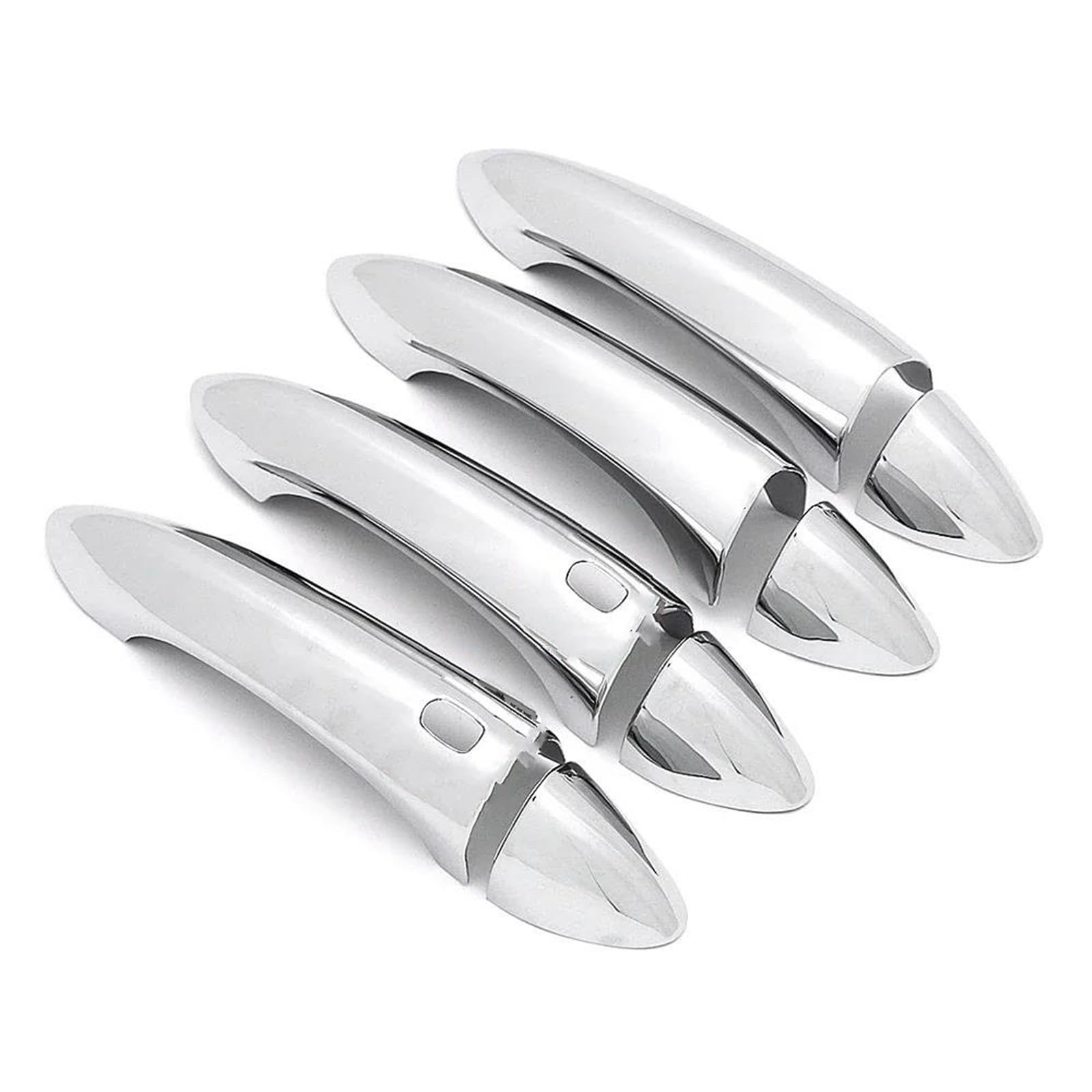 ZAPORA for Vauxhall for Opel for Insignia B for Astra K for Ampera-e Car Door Handle Cover Chromium Styling Trim(Style 2)