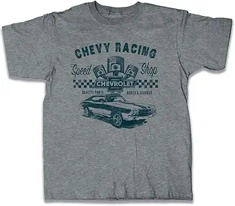 Vintage Goods Apparel Men's Graphic T-Shirt - Officially Licensed Chevy Tee