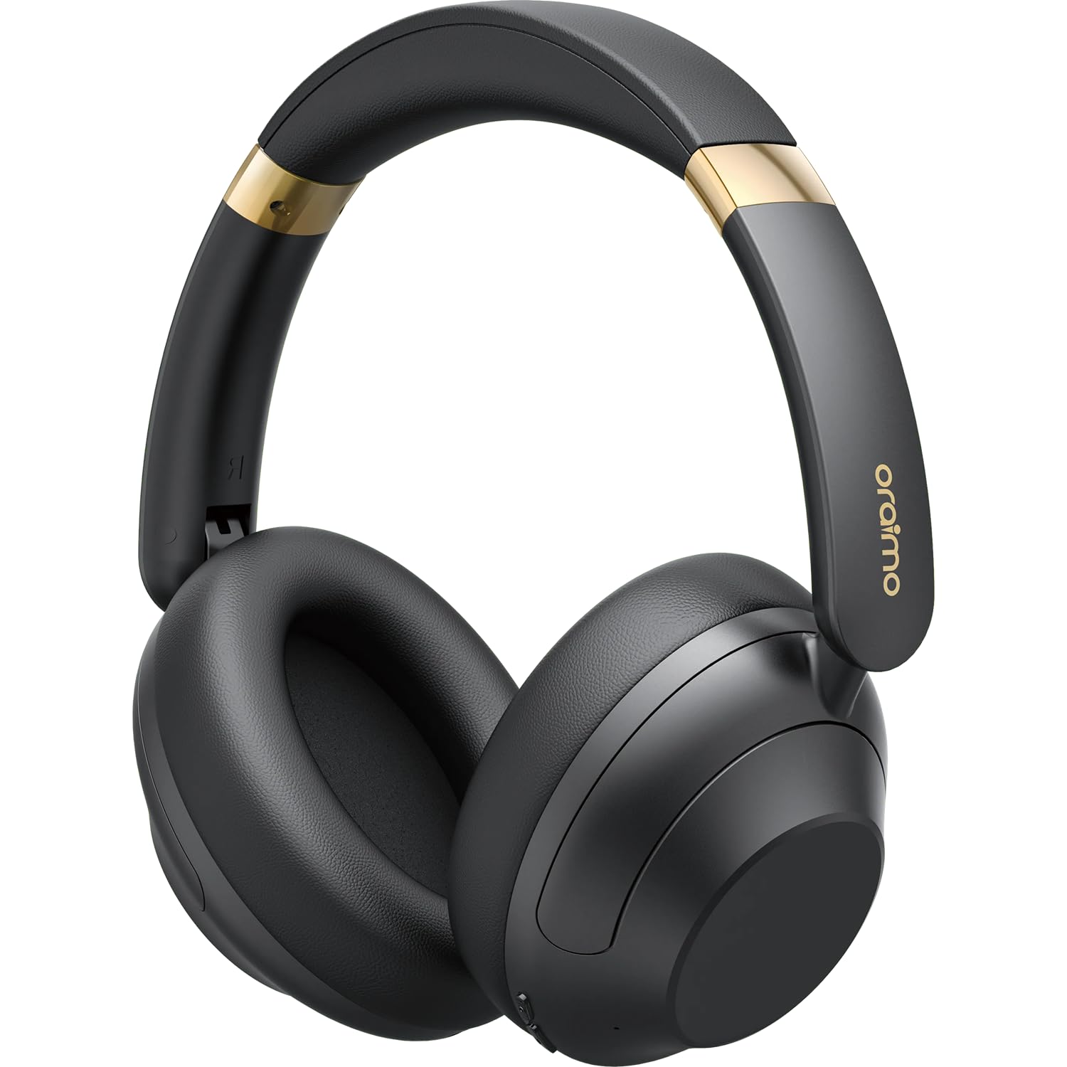 Oraimo BoomPop Pro - Casque Bluetooth Autonomie 82H sans Fil Réduction de Bruit ANC Basses Profondes 40mm Micro ENC Prise Jack Double Connexion Pliable Télétravail Musique Sport