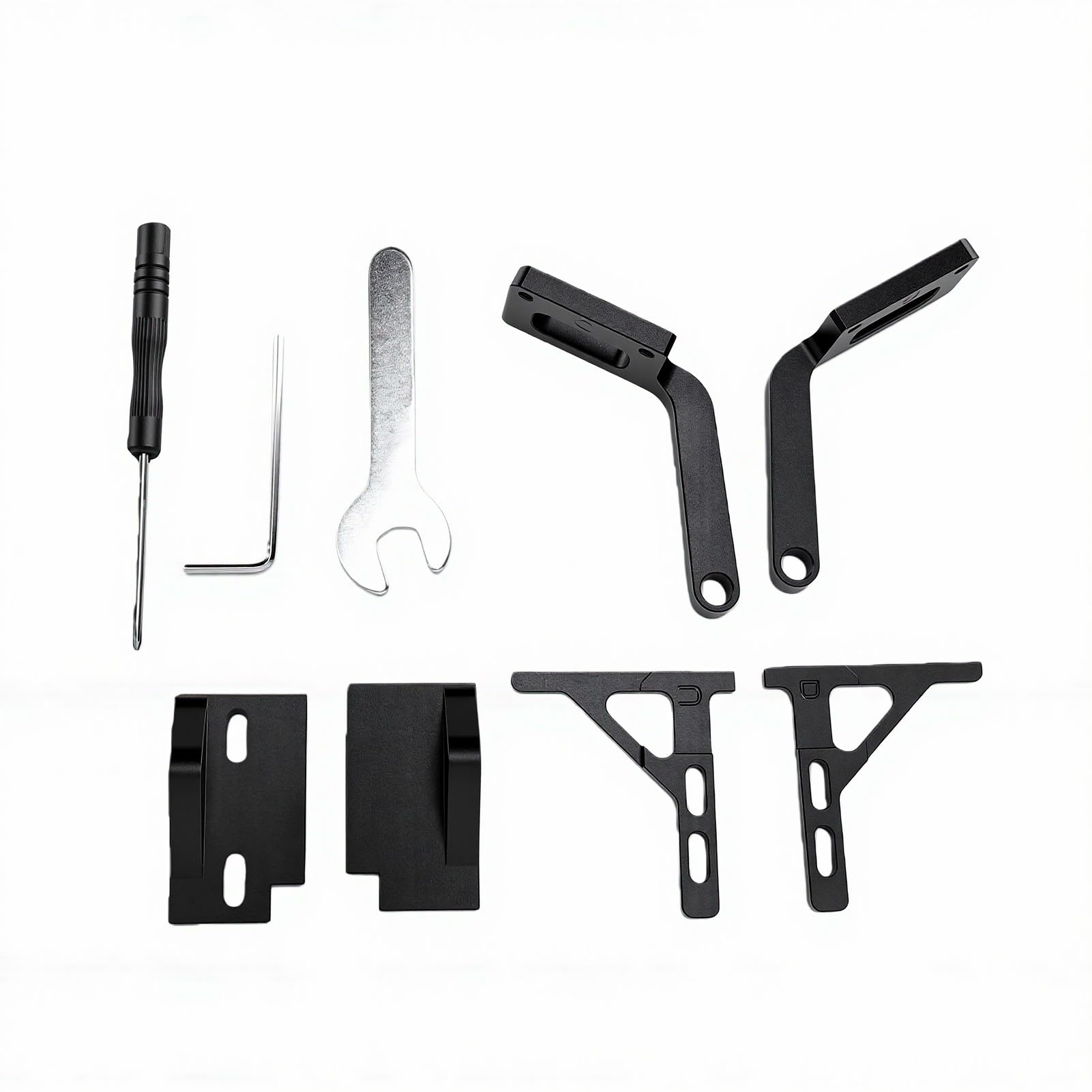 Kit de Charnière de Porte d'imprimante 3D, Compatible avec la Plupart des Imprimantes 3D, 180 à 270 Degrés |Construction Métallique CNC, Anti-affaissement, écart Réglable, Remplacement de la