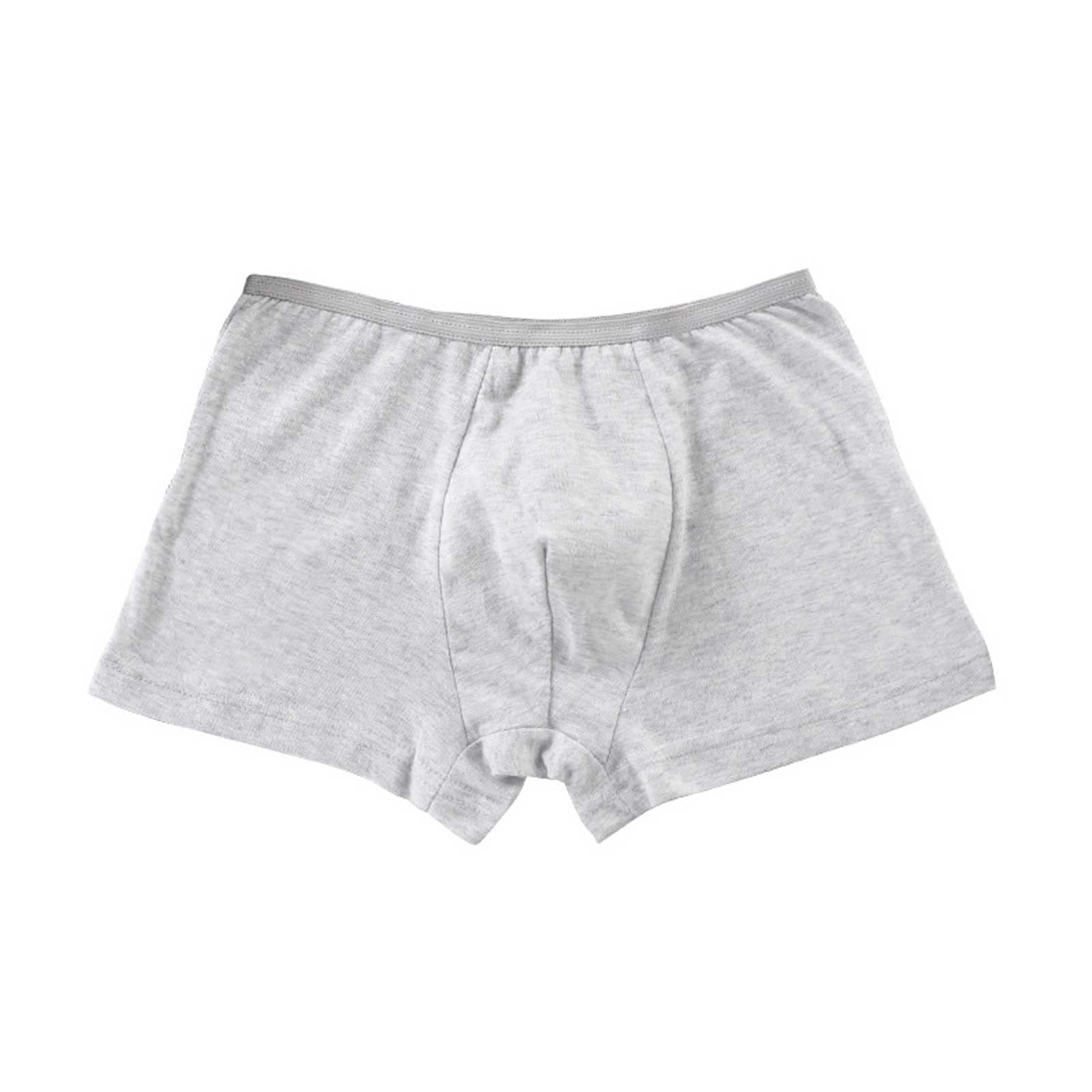 Wysokiej jakości męskie jednorazowe bez prania bawełniane bokserki bokserskie spodenki do szpitala turystycznego pobyty w nagłych wypadkach - 10pk(Color:SZARY,Size:XXL-XXLarge)