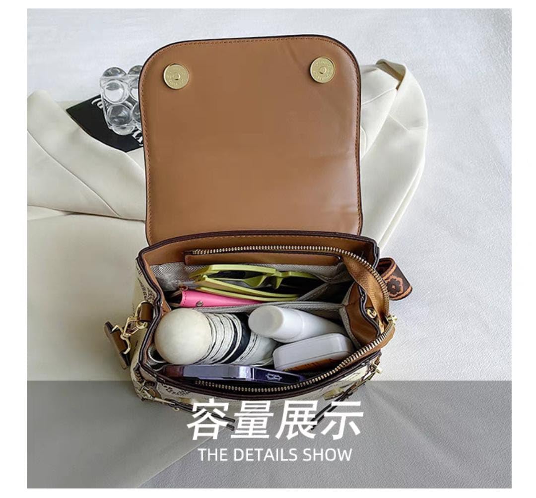 Women Crossbody Double Strap Shoulder...