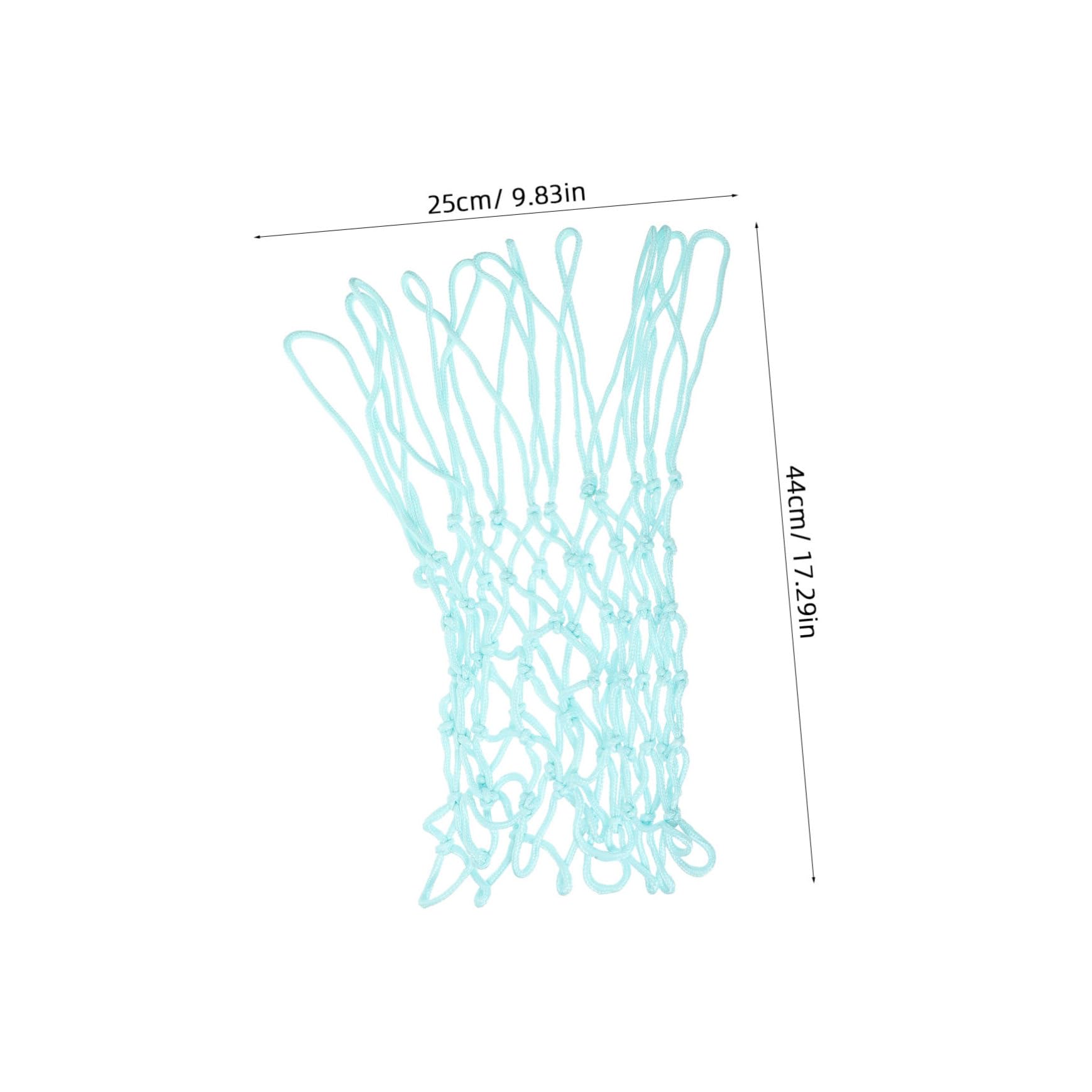 GOOHOCHY Glow-in-The-Dark Basketball Net Basketball Frame Net Heavy Duty Replacement