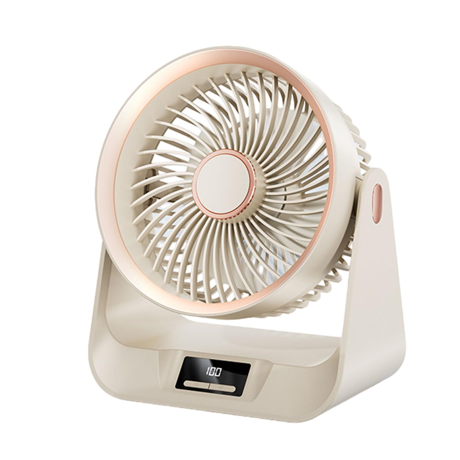 TAZIZI 10000mAh Portable Camping Fan for Tent USB Desk Rechargeable Battery Operated for Hiking Camping Portable