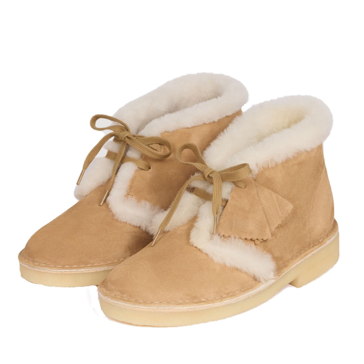Genuine Leather Ankle Boots for Women Lightweight Non Slip Fur Suede Winter Mini Booties Water Resistant Fashion Winter
