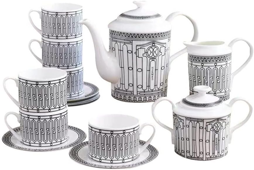 Top Grade Bone China Coffee Cup European Tea Set and Saucer Afternoon Drinkware Home