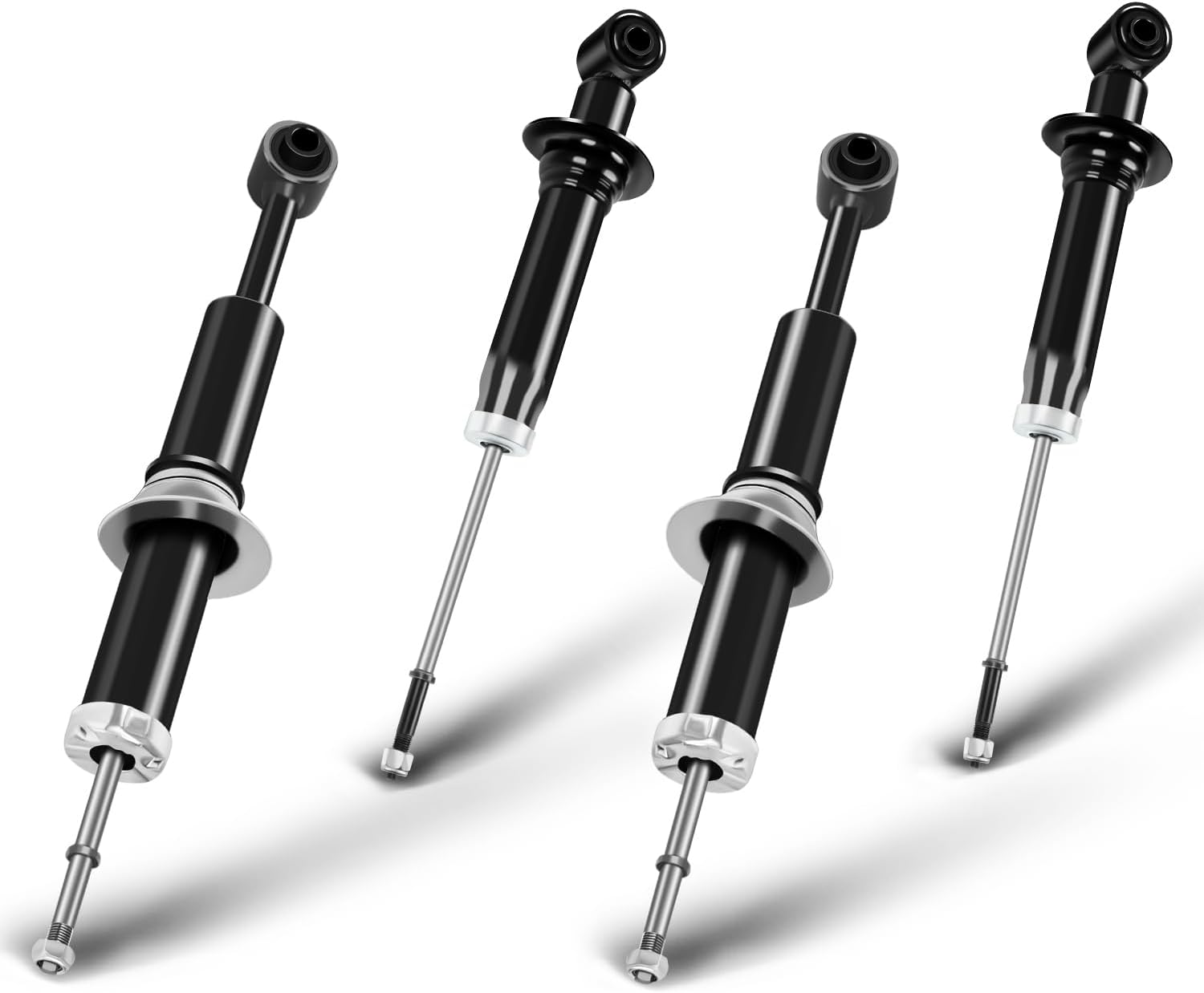 SCITOO Full Set Shocks for Explorer, Shocks Absorbers and Struts Fits 2006-2010 for Ford Explorer,07 08 09 10 for Ford Explorer Sport Trac,06 07 08 09 10 for Mercury Mountaineer Amortiguadores