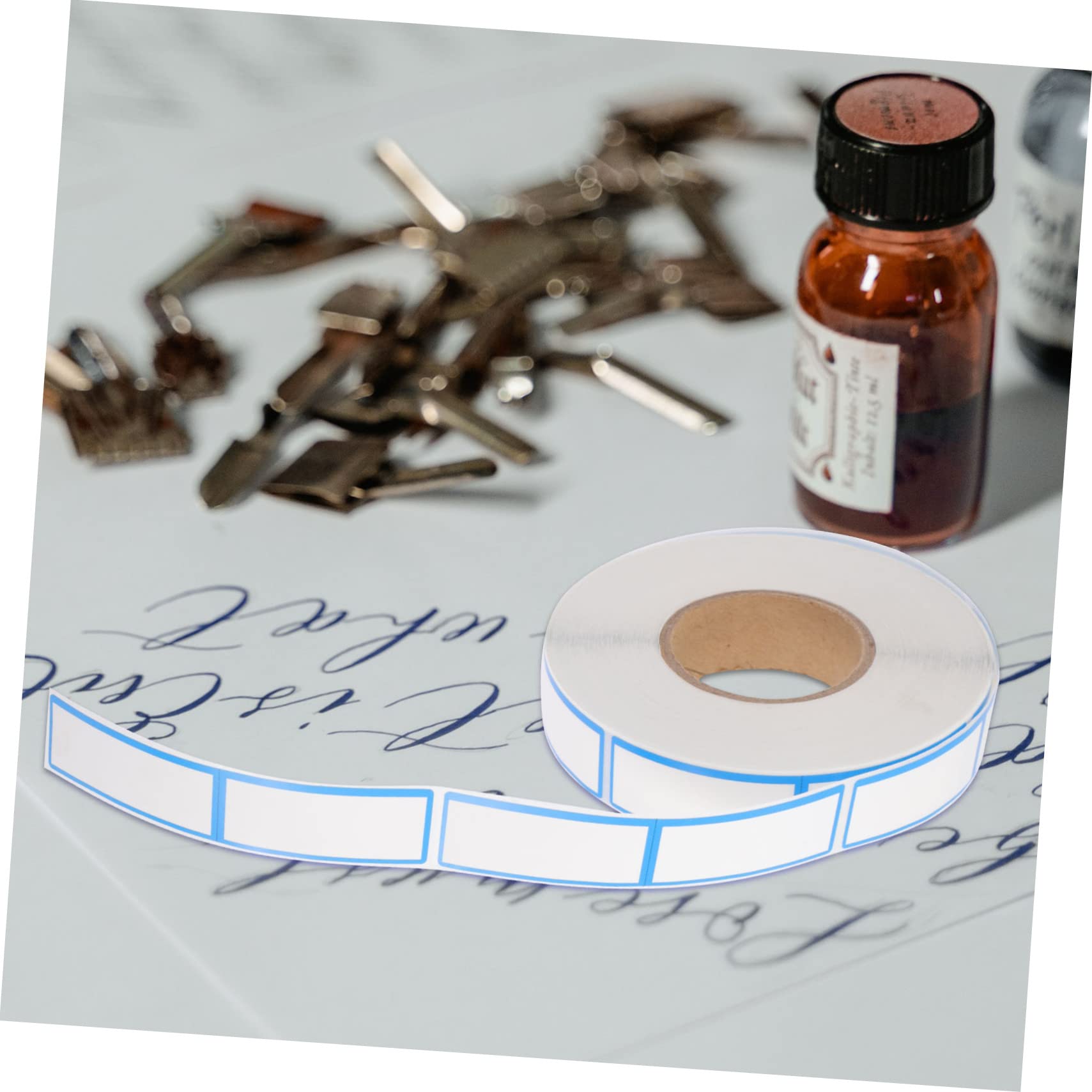 2rotoli Etichette Adesive Bianche Per Medicina Stickers Scrivibili Per Etichettatura Tubo Ospedaliero Adesivi Pratici e Facili Da Usare Confezione